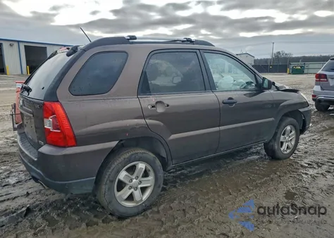 2009 Kia Sportage Lx z USA, uszkodzony, nr VIN KNDJE723097571563